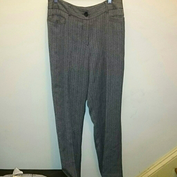 Christopher & Banks Black and Grey Tweed Pants - Picture 3 of 5
